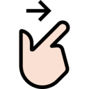 finger,multimedia option,hands,gestures,hands and gestures,swipe right
